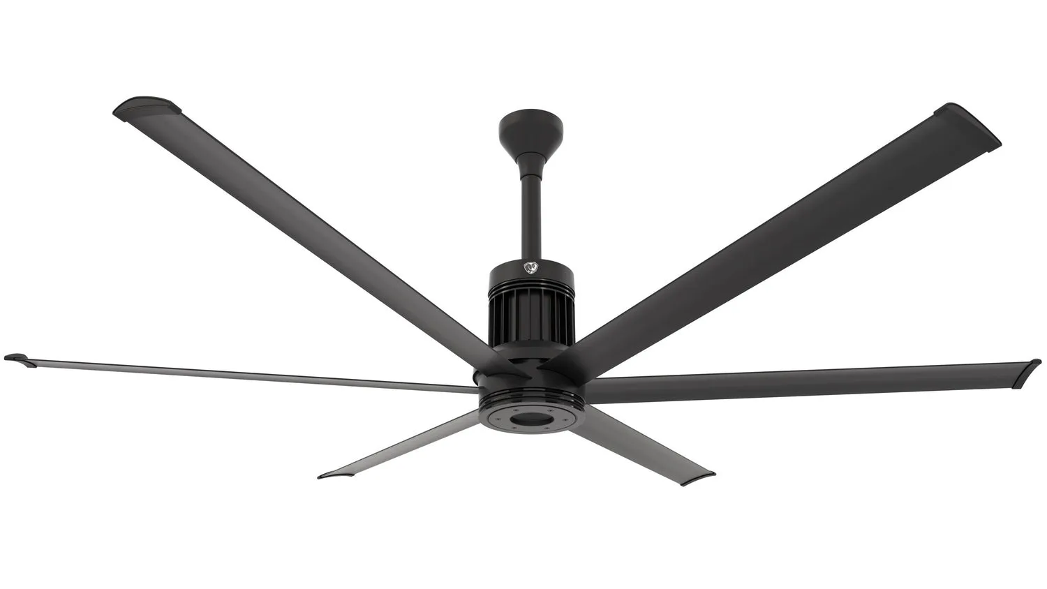 84" Ceiling Fan from the i6 Collection in Black Finish by Big Ass Fans