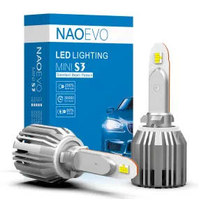 880/881 LED Fog Light Bulb 60W 7200LM | NAOEVO S3 Series, 2 Bulbs