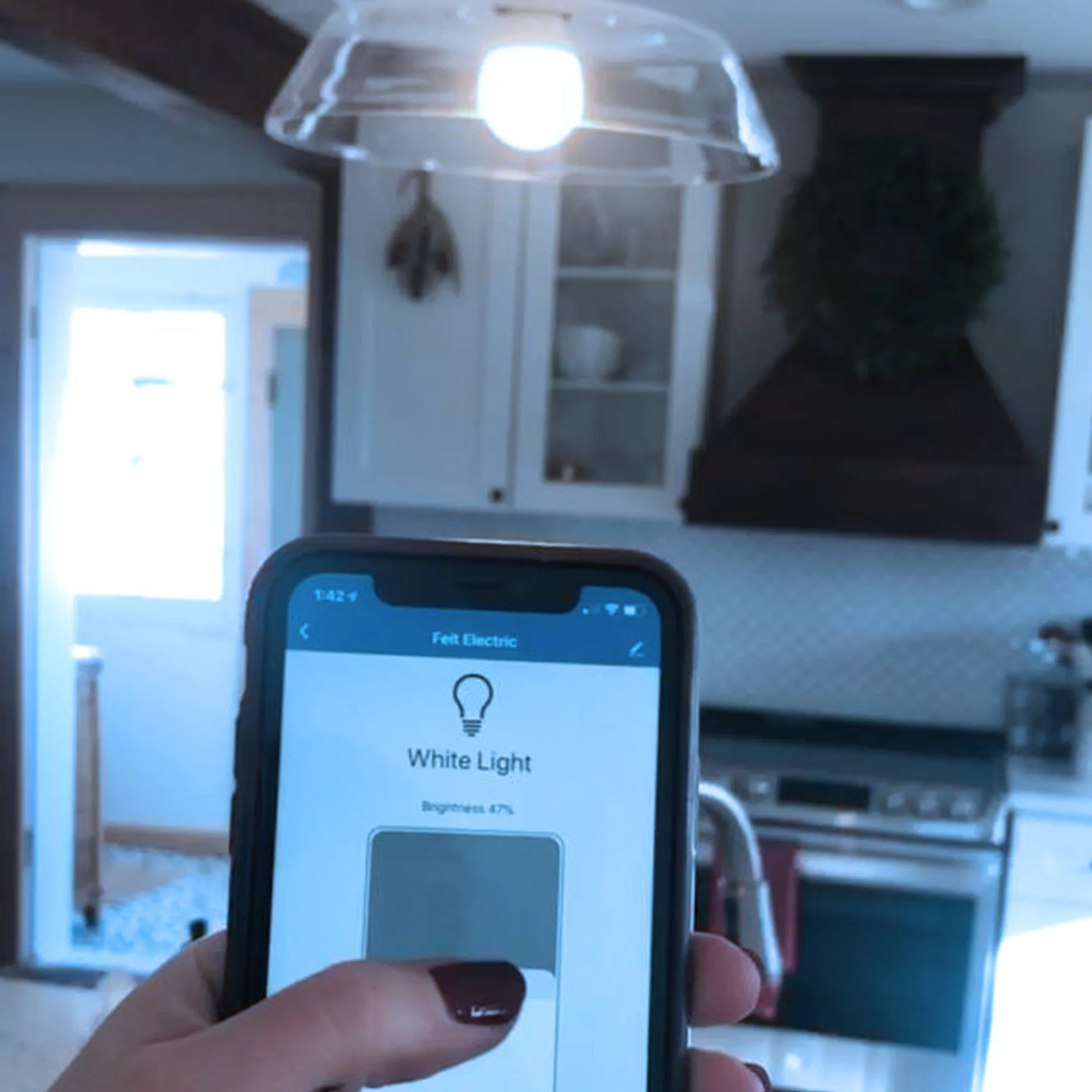 9W (60W Replacement) Daylight (5000K) E26 Base A19 Smart WiFi Bulb (3-Pack)