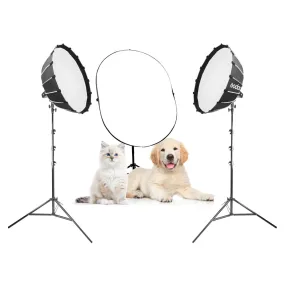 AD200Pro II Mobile Pet Photography Flash Lighting Kit