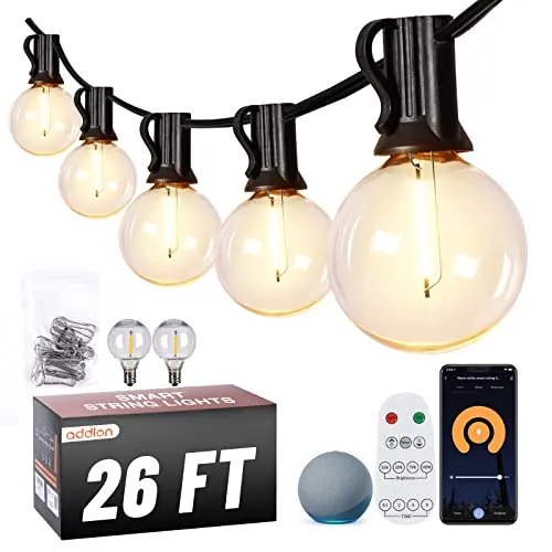 addlon Outdoor String Lights