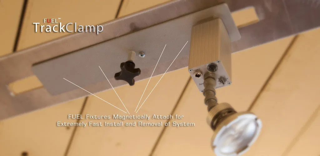 Air Wall Track Clamp