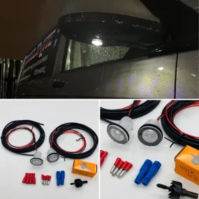 Amarok LED Mirror Courtesy Lights Upgrade Kit Transporter 2010 Onwards