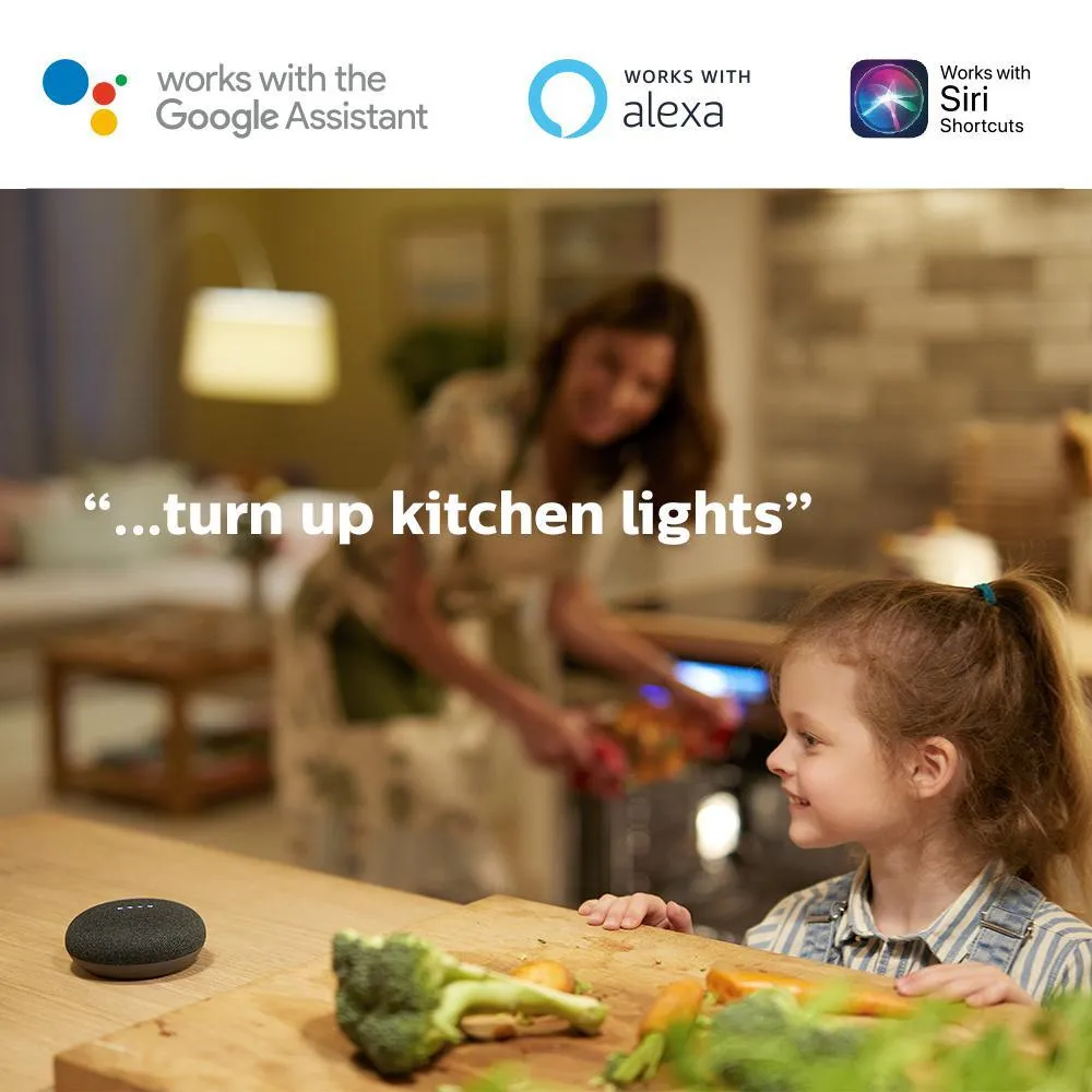 Amber A19 LED 40W Equivalent Dimmable Smart Wi-Fi Wiz Connected Wireless Light Bulb