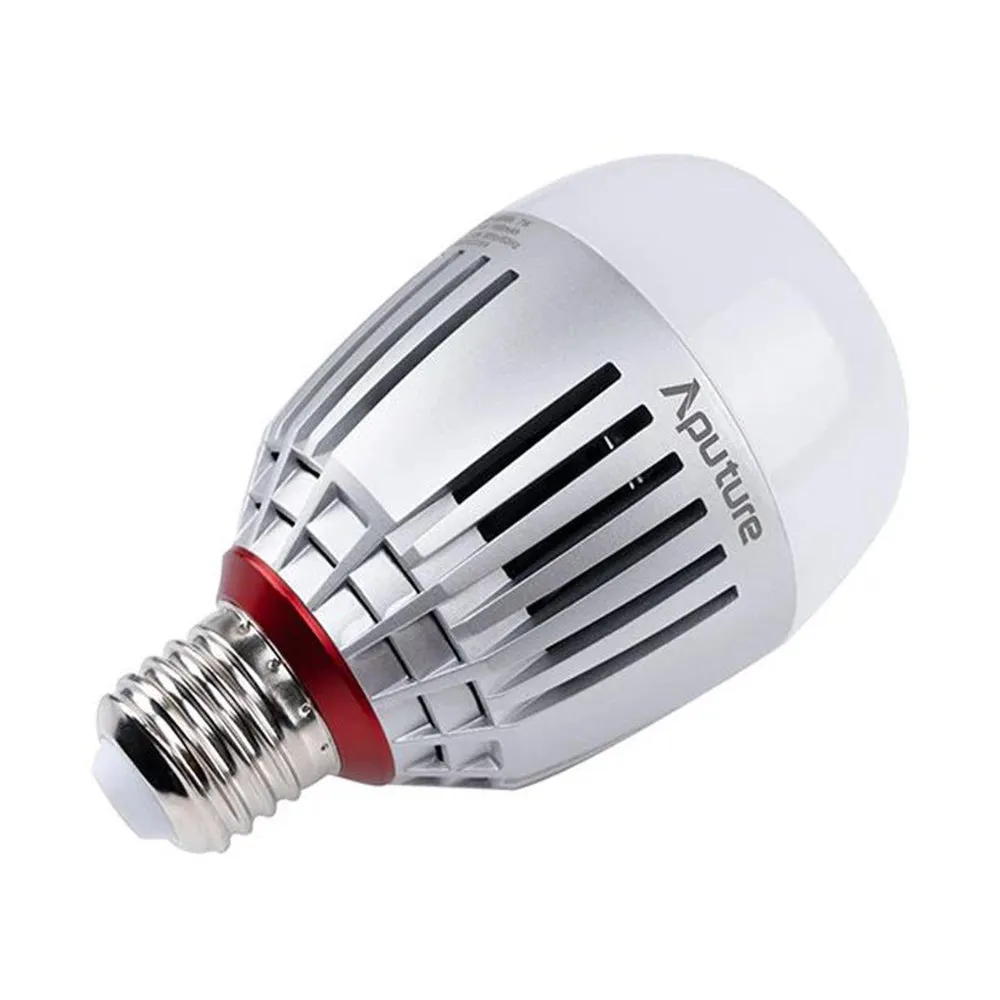 Aputure Accent B7c RGB E26 / E27 LED Light Lamp Lightbulb with Max 50m Bluetooth Range, Fully Tunable 2000K - 10000K CCT with 9 Built-in Light Effect Presets for Studio and Lighting Equipment | APC0146A7B