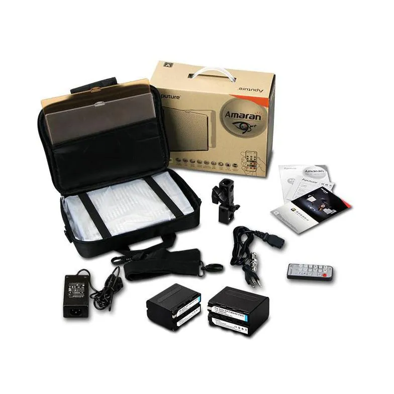 Aputure Amaran HR672C (Colour Temp Adjustable) CRI 95  Portable LED Video Light with Remote Control