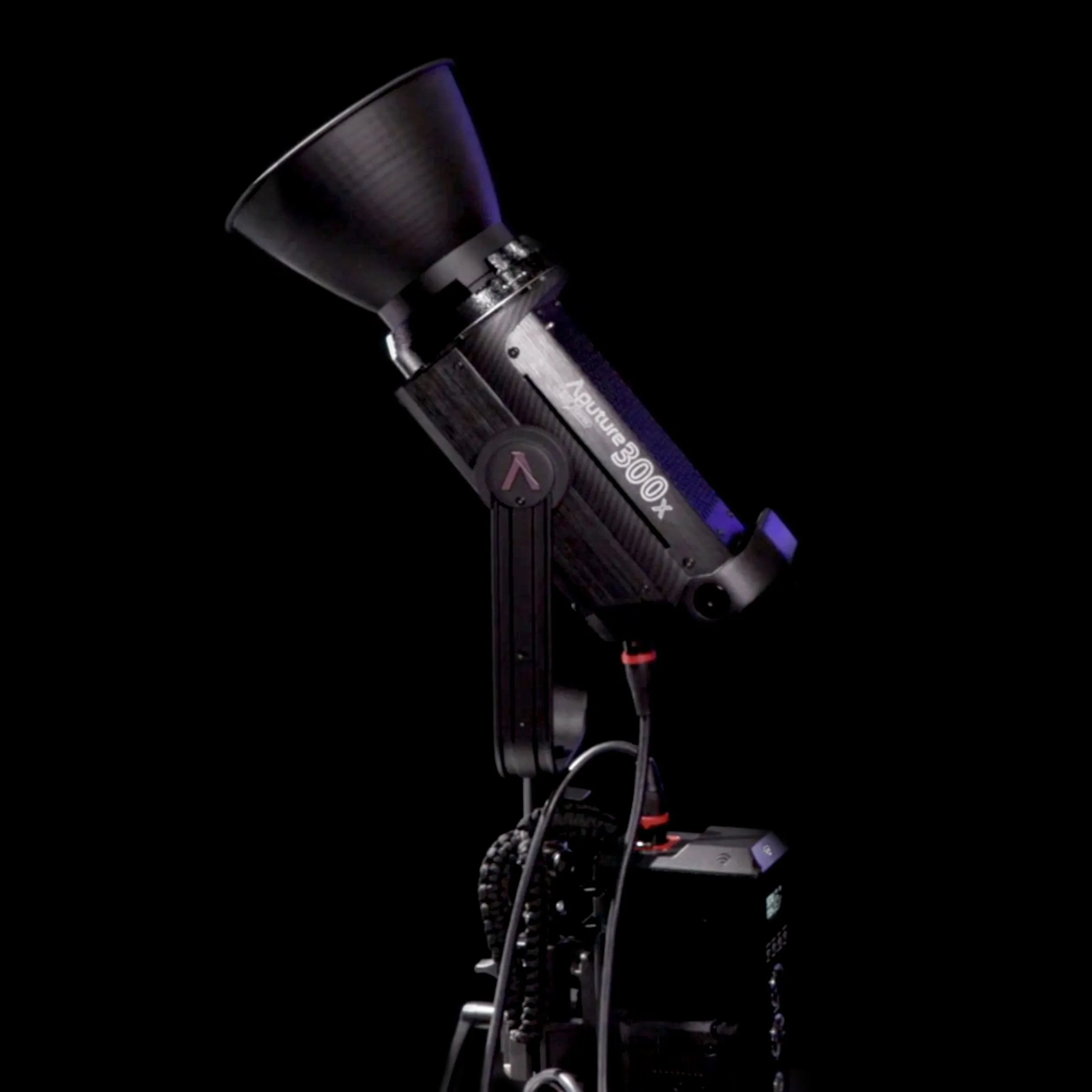 Aputure Light Storm 300X (C300X) Bi-Colour 2700k - 6700k LED Video Studio Light (V-Mount Kit)