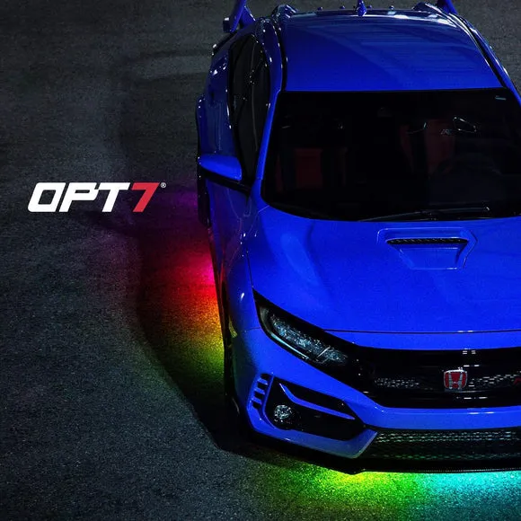 AURA PRO Exterior Pack Bundle (Grille LED Kit   Wheel Well Kit - Bluetooth Enabled APP   DreamColor Underglow LED Kit)