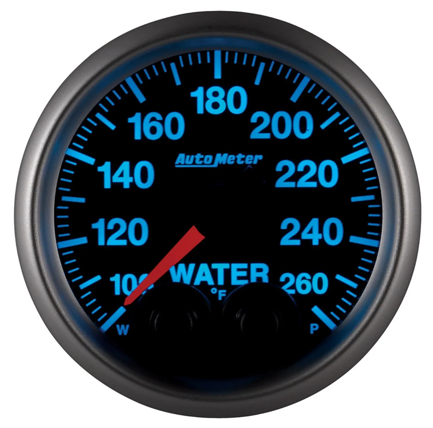 AutoMeter 5654-05702 GAUGE; WTEMP; 2 1/16in.; 260deg.F; STEPPER MOTOR W/PEAK/WRN; ELITE; W/O PRO-CONT