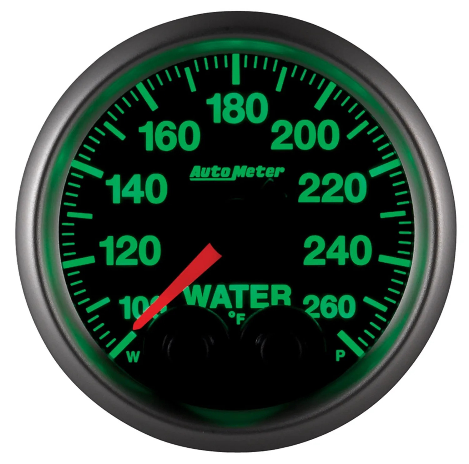 AutoMeter 5654-05702 GAUGE; WTEMP; 2 1/16in.; 260deg.F; STEPPER MOTOR W/PEAK/WRN; ELITE; W/O PRO-CONT