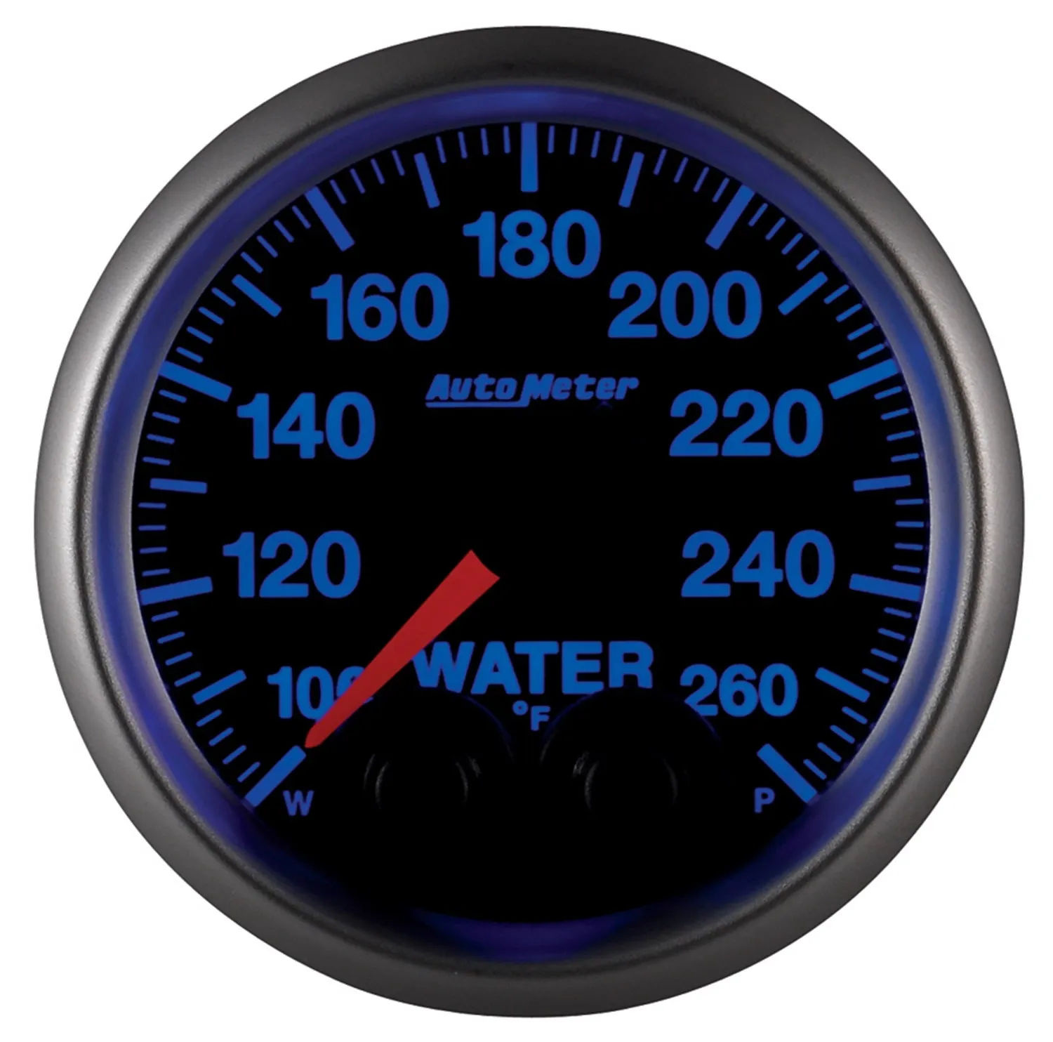 AutoMeter 5654-05702 GAUGE; WTEMP; 2 1/16in.; 260deg.F; STEPPER MOTOR W/PEAK/WRN; ELITE; W/O PRO-CONT