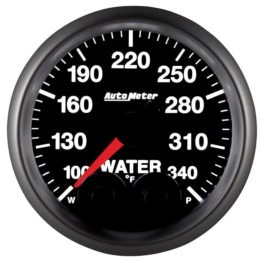 AutoMeter 5655-05702 GAUGE; WTEMP; 2 1/16in.; 340deg.F; STEPPER MOTOR W/PEAK/WRN; ELITE; W/O PRO-CONT