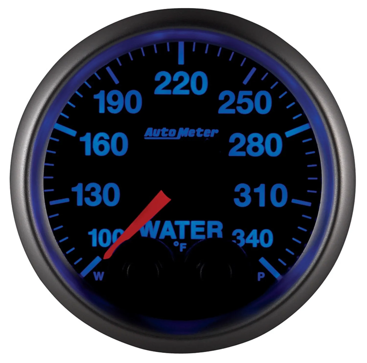 AutoMeter 5655-05702 GAUGE; WTEMP; 2 1/16in.; 340deg.F; STEPPER MOTOR W/PEAK/WRN; ELITE; W/O PRO-CONT