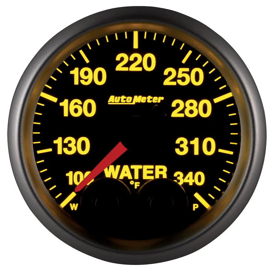 AutoMeter 5655-05702 GAUGE; WTEMP; 2 1/16in.; 340deg.F; STEPPER MOTOR W/PEAK/WRN; ELITE; W/O PRO-CONT