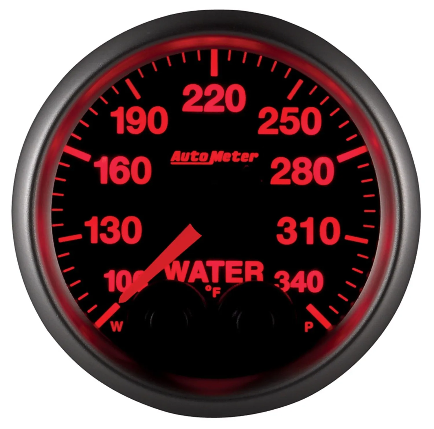 AutoMeter 5655-05702 GAUGE; WTEMP; 2 1/16in.; 340deg.F; STEPPER MOTOR W/PEAK/WRN; ELITE; W/O PRO-CONT