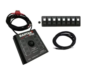 BantamX Modular w/ Red LED with 36 Inch Battery Cables sPOD