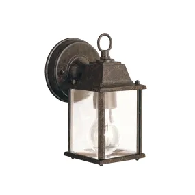 Barrie Outdoor Wall 1-Light in Tannery Bronze