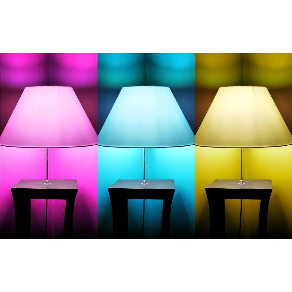 BAZZ SMART HOME 65-Watt Equivalent BR30 Dimmable Tunable RGB Smart Wi-Fi LED Light Bulb (2-Pack)