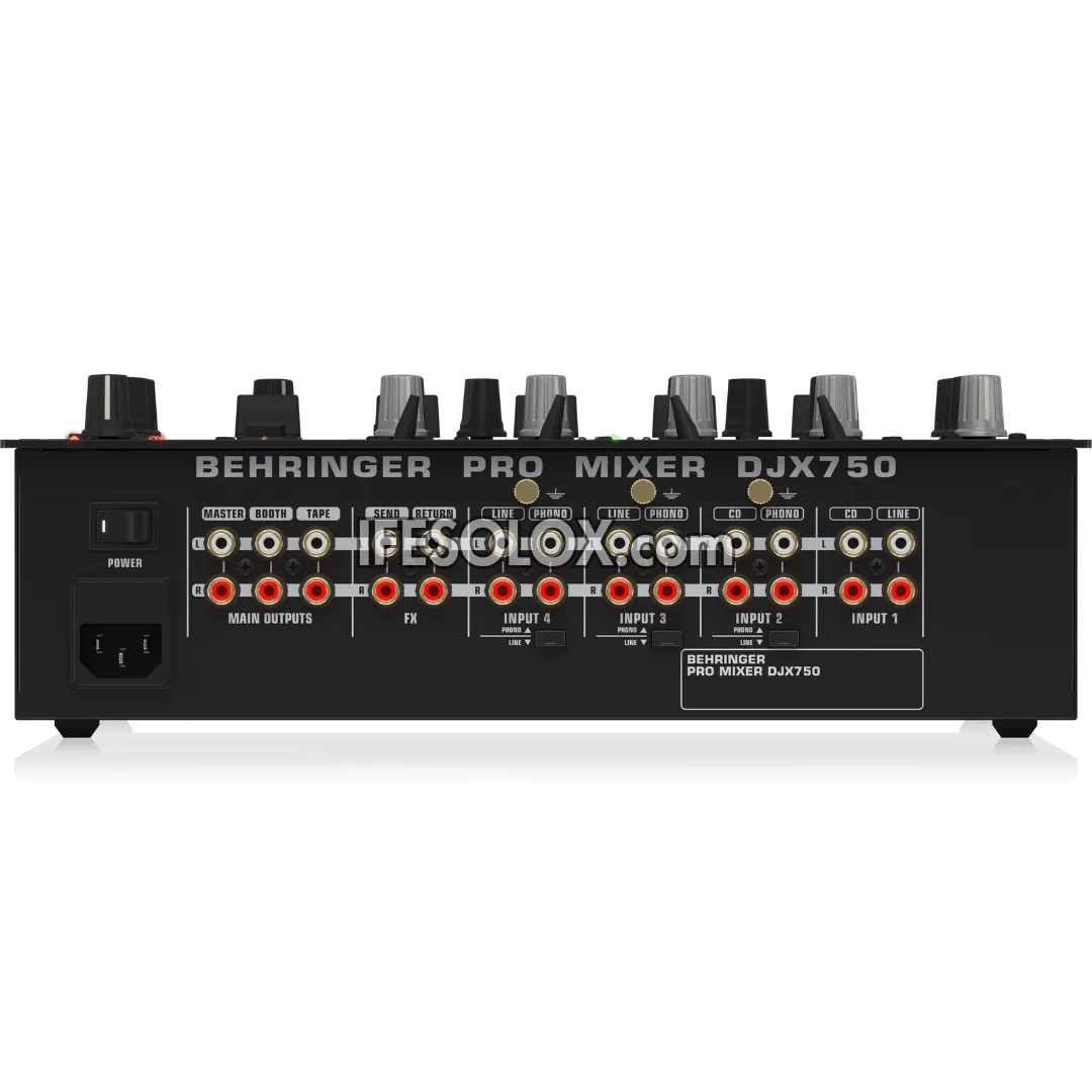Behringer DJX750 Professional 5-Channel DJ Mixer with Advanced Digital Effects and BPM Counter - Brand New