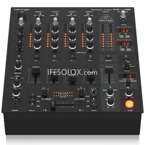 Behringer DJX900USB Professional 5-Channel DJ Mixer with Advanced Digital Effects, USB Audio Interface - Brand New
