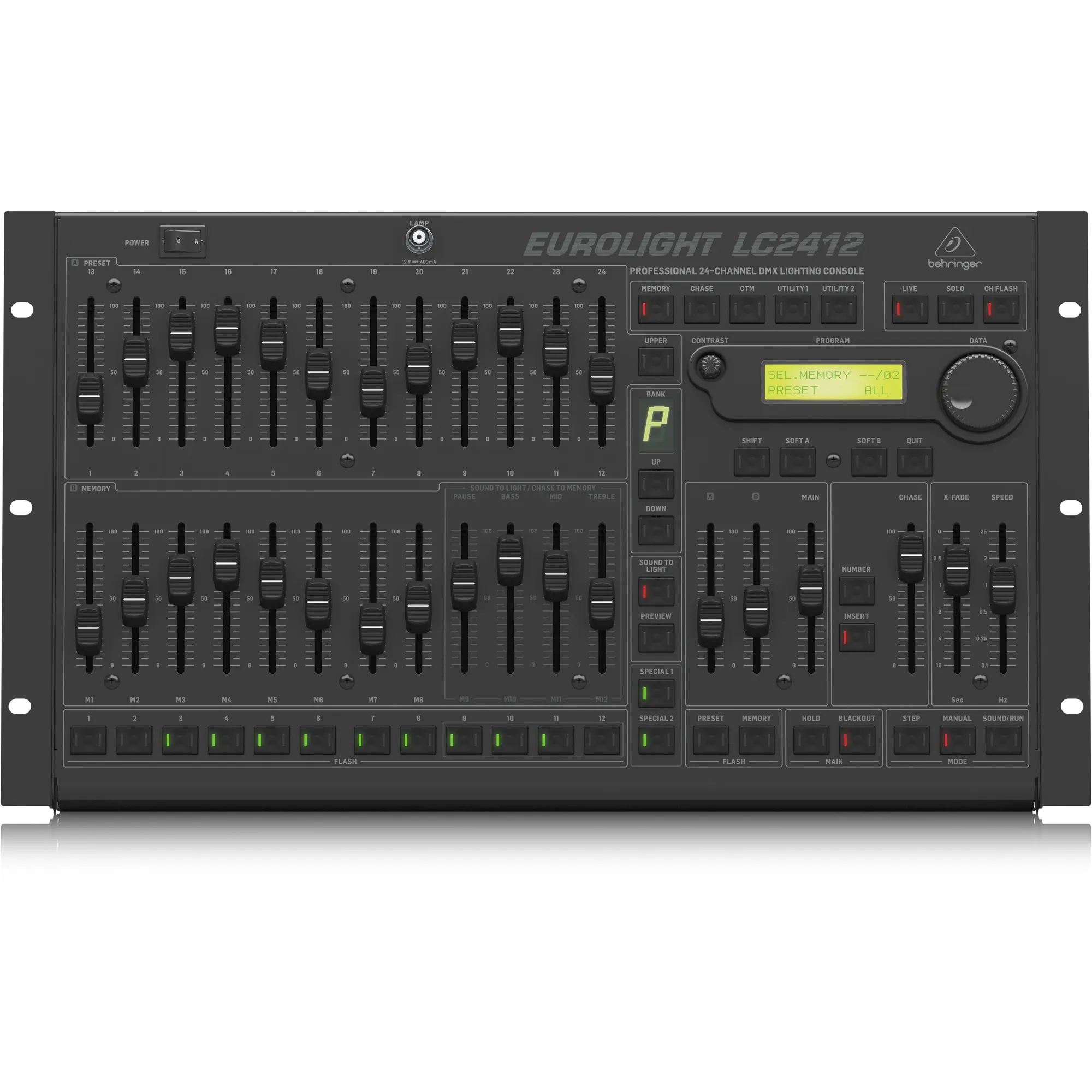 Behringer LC2412 V2 24-Channel DMX Lighting Console