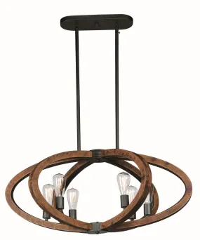 Bodega Bay LED Pendant in Anthracite