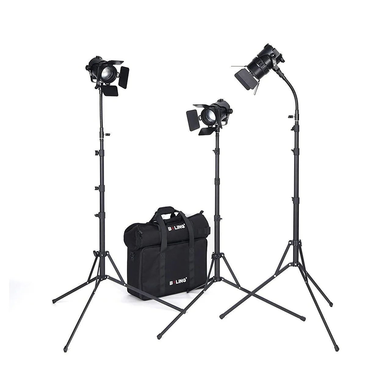 Boling BL-50C 50W Bi-Colour 2500K-5800K LED Continuous Lighting Kit