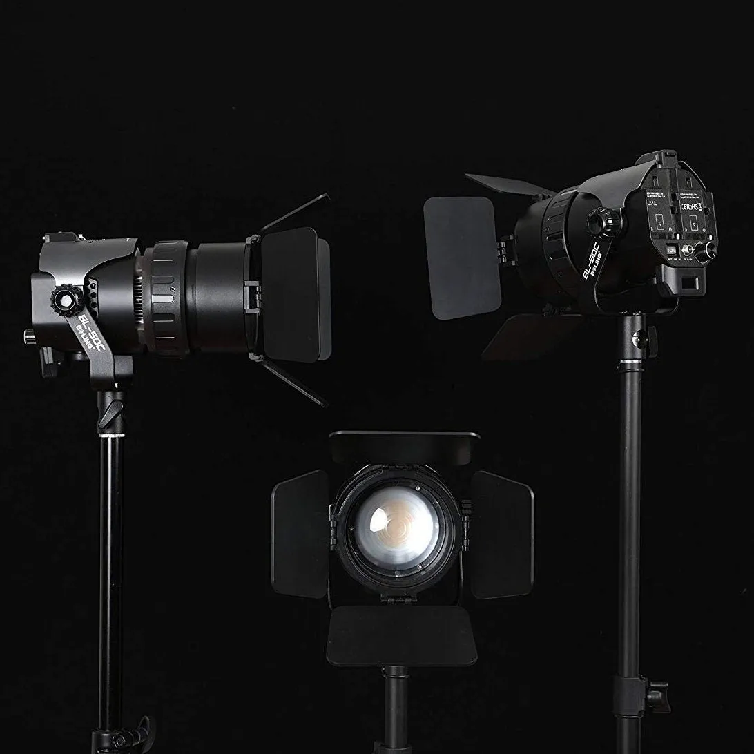 Boling BL-50C 50W Bi-Colour 2500K-5800K LED Continuous Lighting Kit
