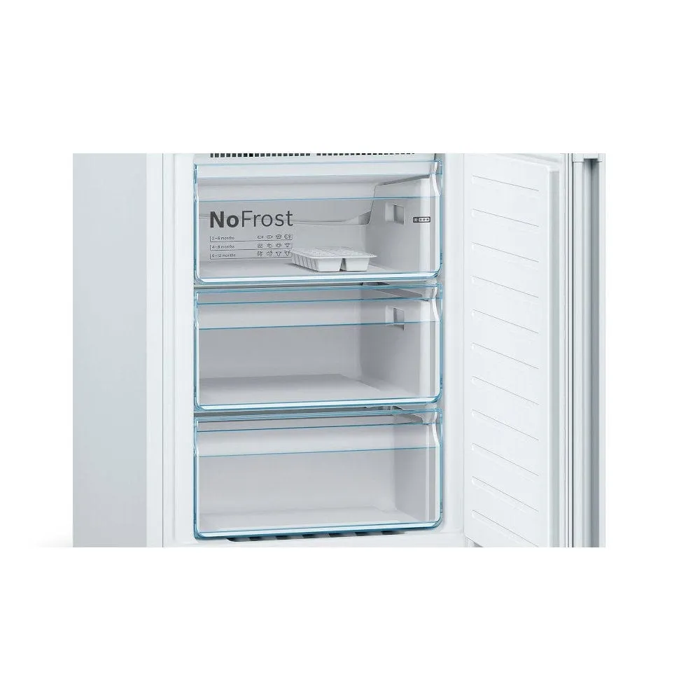 Bosch KGN36VWEAG Frost Free Fridge Freezer - White