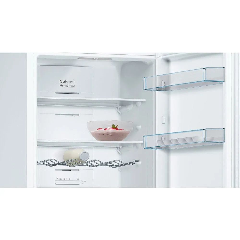 Bosch KGN36VWEAG Frost Free Fridge Freezer - White