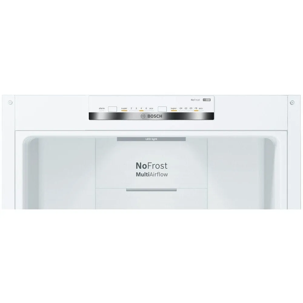 Bosch KGN36VWEAG Frost Free Fridge Freezer - White
