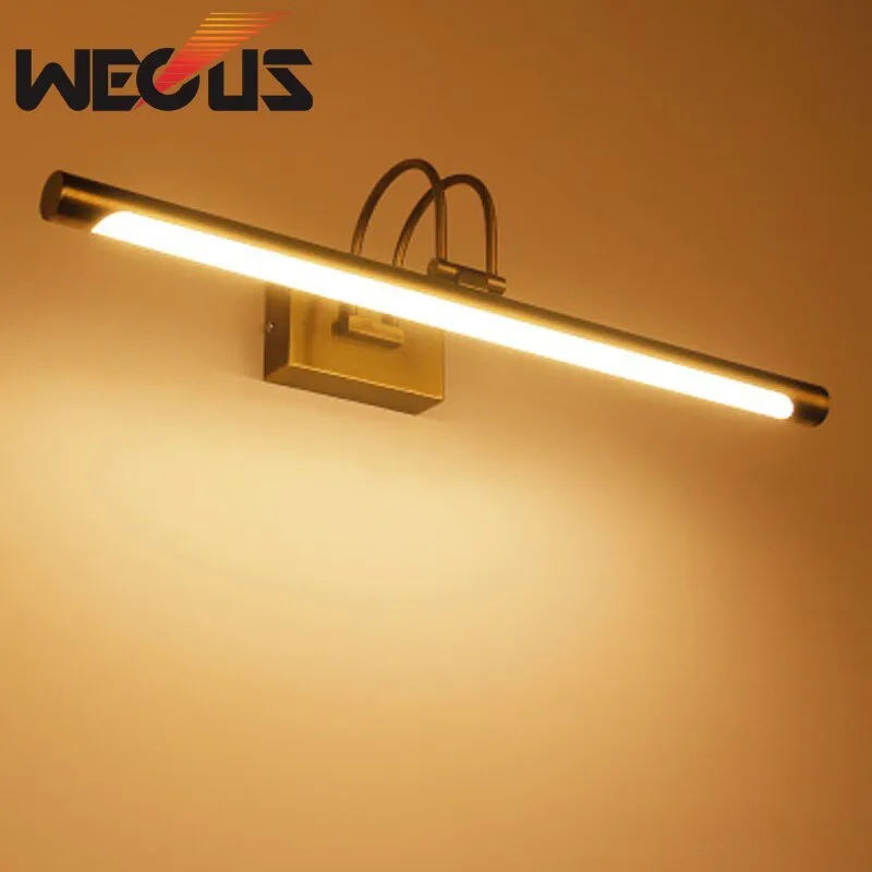 Brushed Bronze Vanity Light - Europe Led Bathroom Lamp