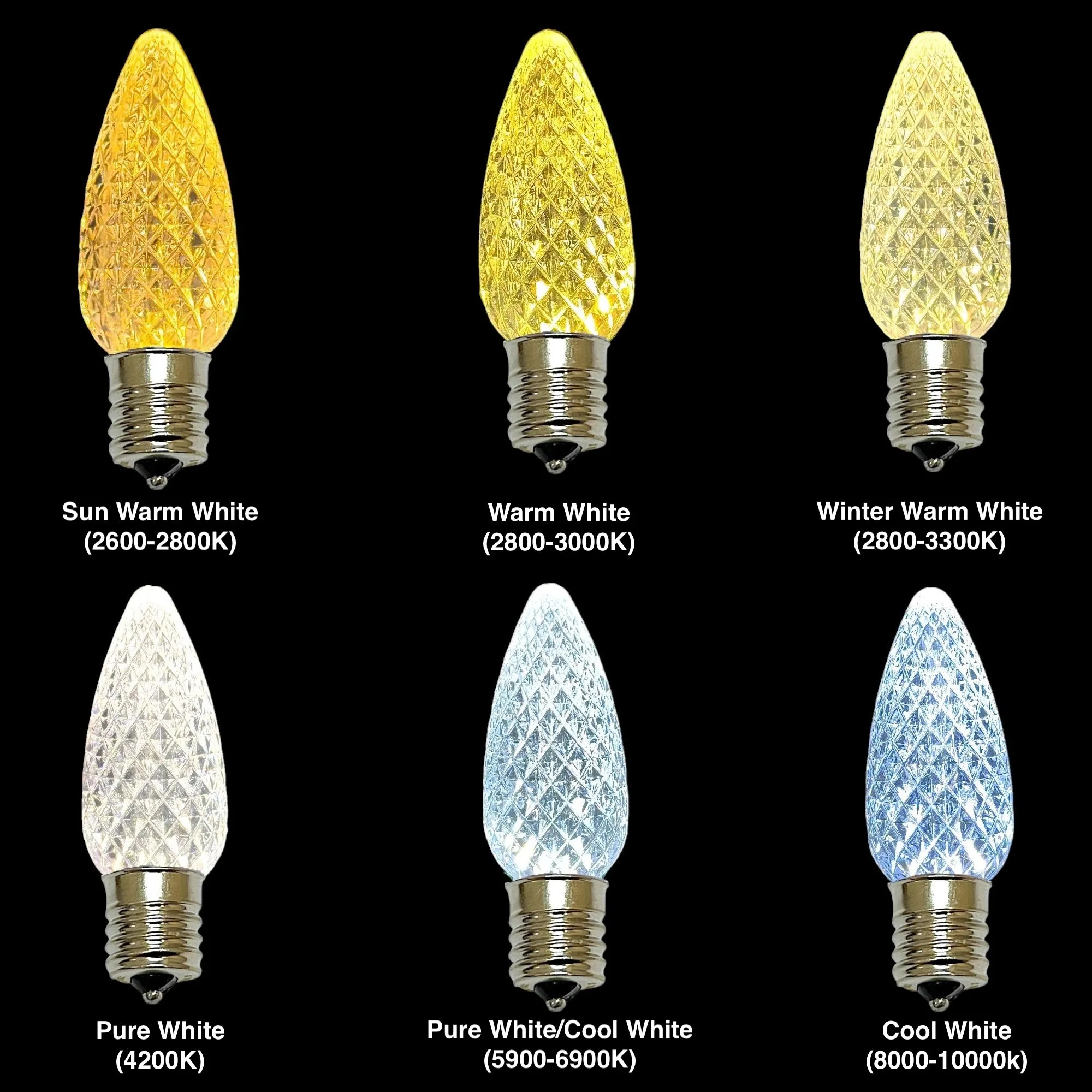 C9 Commercial Elite SMD LED Christmas Light Bulbs