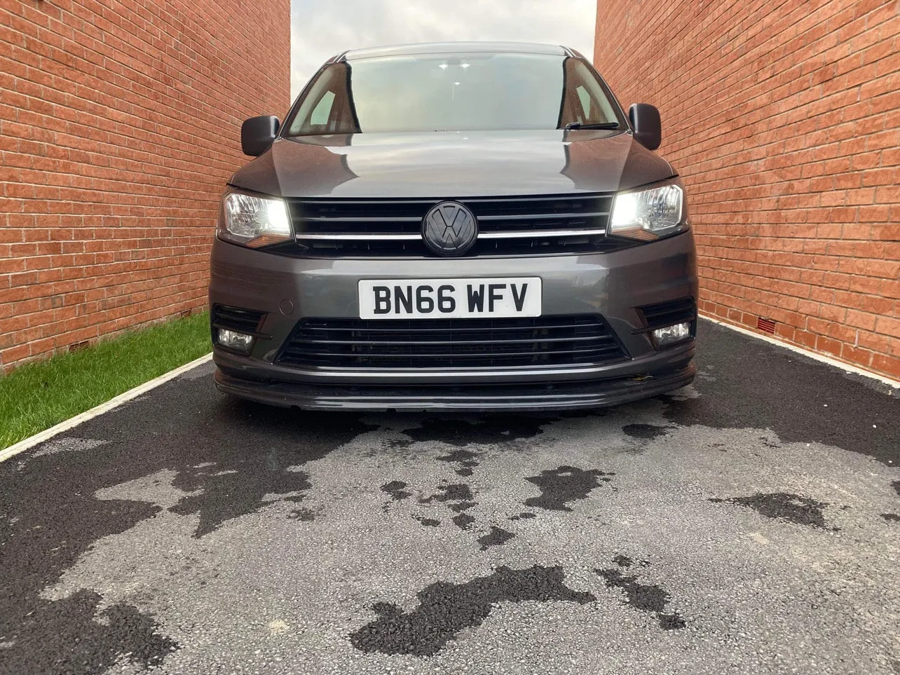 Caddy MK4 15-20 LED DRL Headlight Upgrade Bulbs Built In Fan Superb Quality