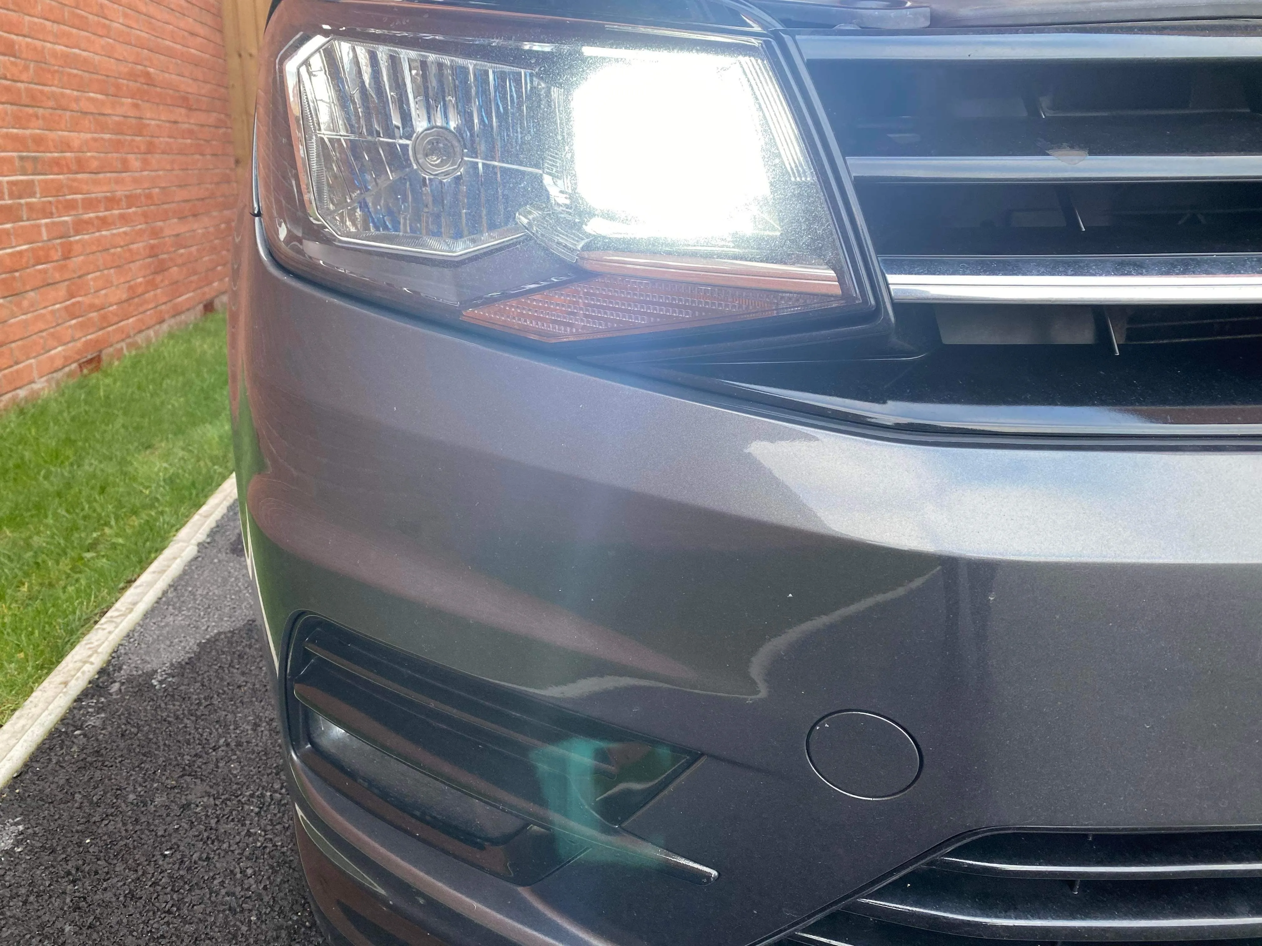 Caddy MK4 15-20 LED DRL Headlight Upgrade Bulbs Built In Fan Superb Quality