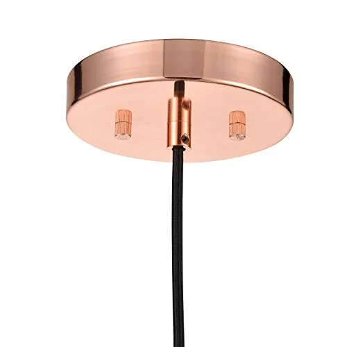 Caffrey Rose Gold, Modern Industrial Lighting Fixture