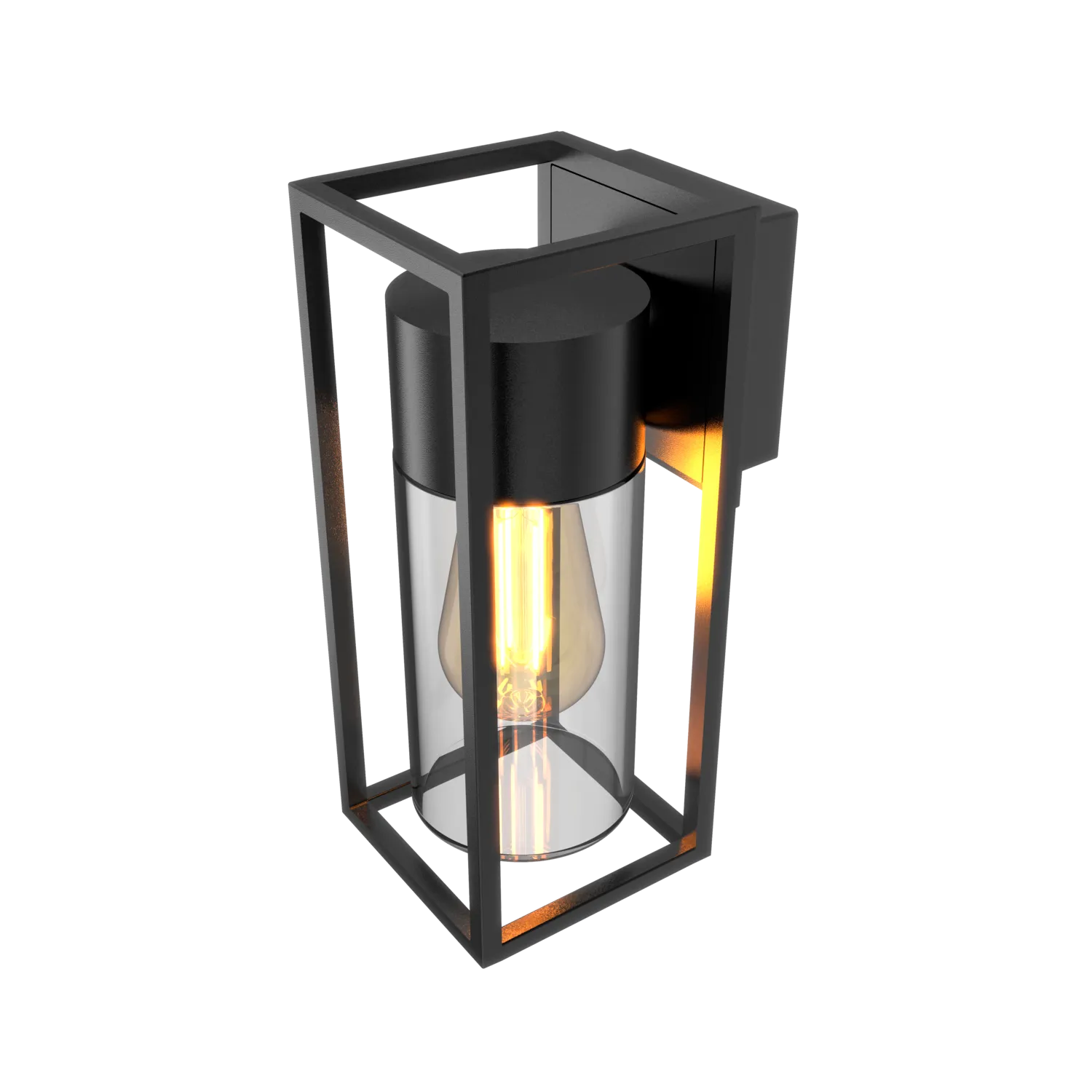 Calex LED Wall Lamp Rome - E27 - IP44 - Black