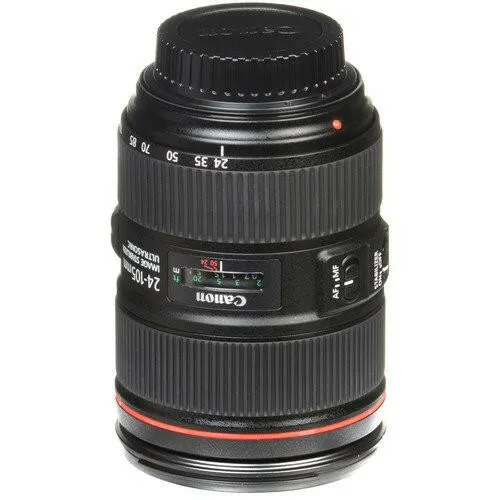 Canon 6D Mark II DSLR EOS Camera with Canon 24-105mm f/4L IS II USM Lens