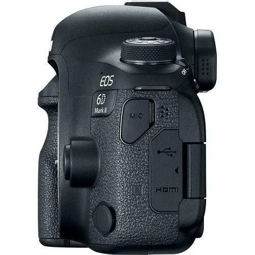 Canon 6D Mark II DSLR EOS Camera with Canon 24-105mm f/4L IS II USM Lens
