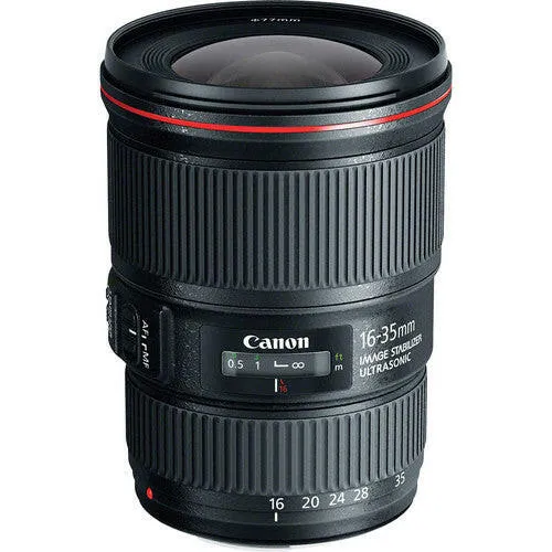 Canon EOS 6D Mark II DSLR Camera Body with EF 16-35mm f/4L IS USM Lens