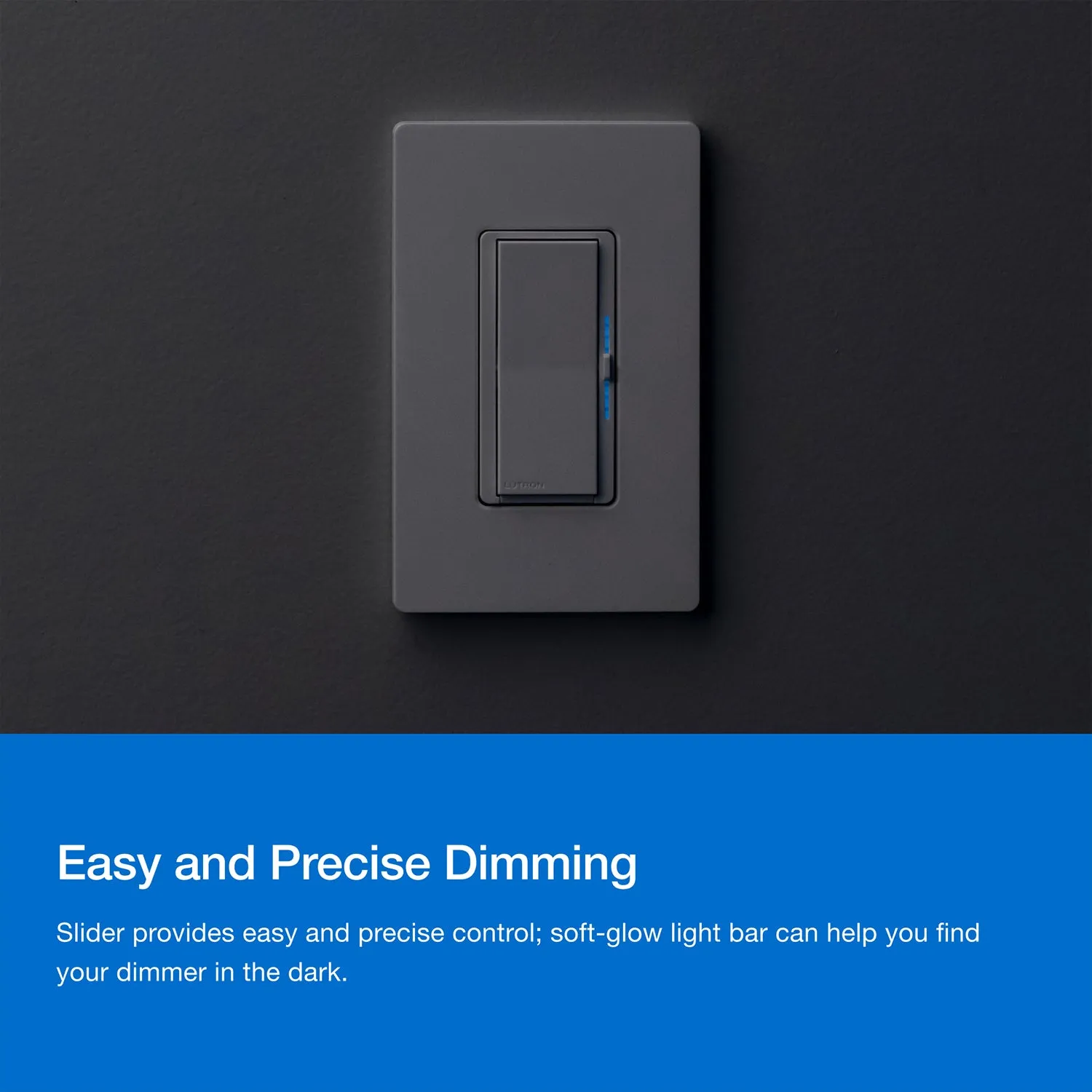 Caseta Smart Dimmer Switch ELV , 250 Watts, Neutral Required, White