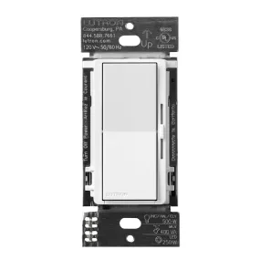 Caseta Smart Dimmer Switch ELV , 250 Watts, Neutral Required, White