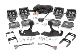 Chevrolet LED Fog Light Kit | Black Series w/ White DRL (11-14 Silverado HD) | 2011-2014