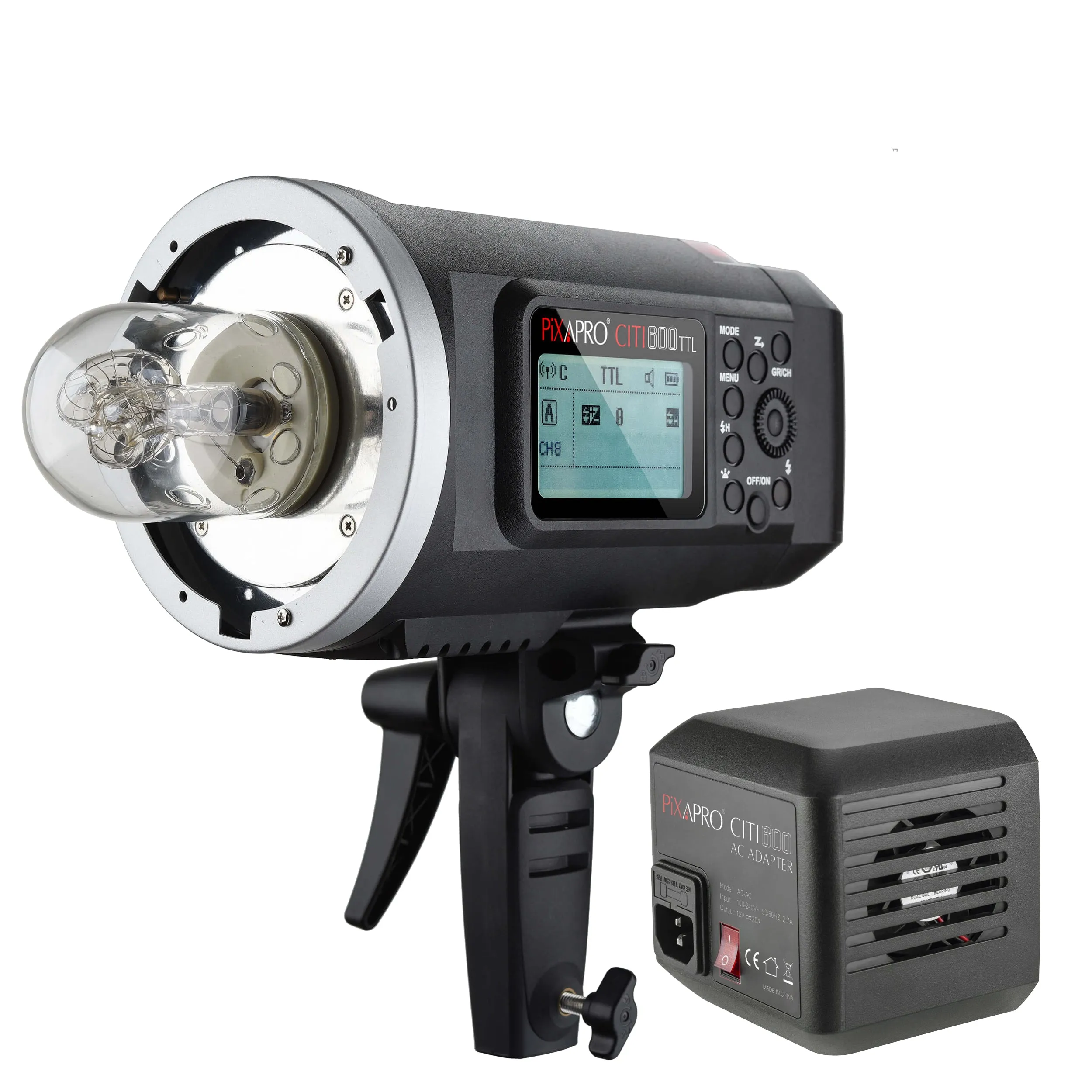 CITI600 TTL Strobe Flashing Light with AC Adapter - CLEARANCE