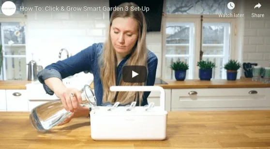 Click & Grow | Smart Garden 3 by Trueform
