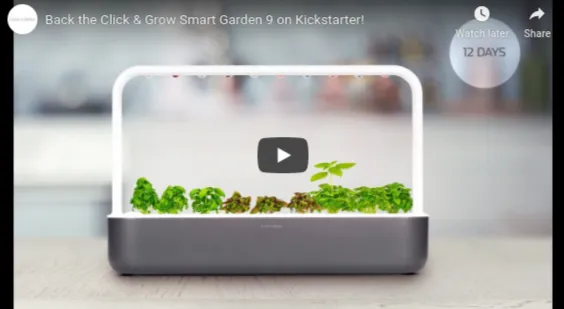 Click & Grow Smart Garden 9 | Automatic Indoor Garden 9 by Trueform