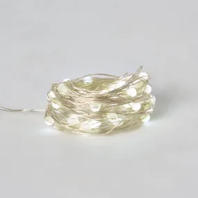 Cool White Superbright LED Battery Powered Multifunction Light String
