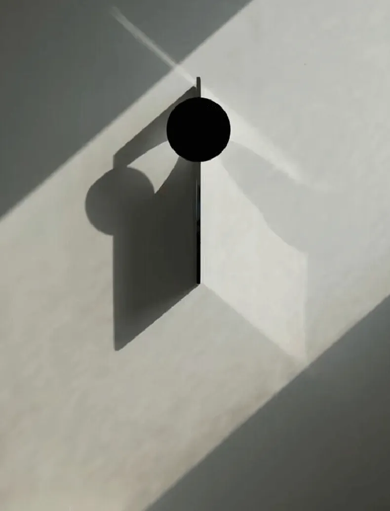 Creative Chrome Wall Lamp Stainless Steel Rotating Wall Lamp