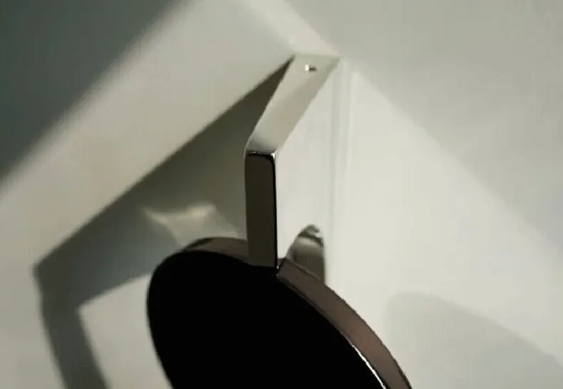 Creative Chrome Wall Lamp Stainless Steel Rotating Wall Lamp