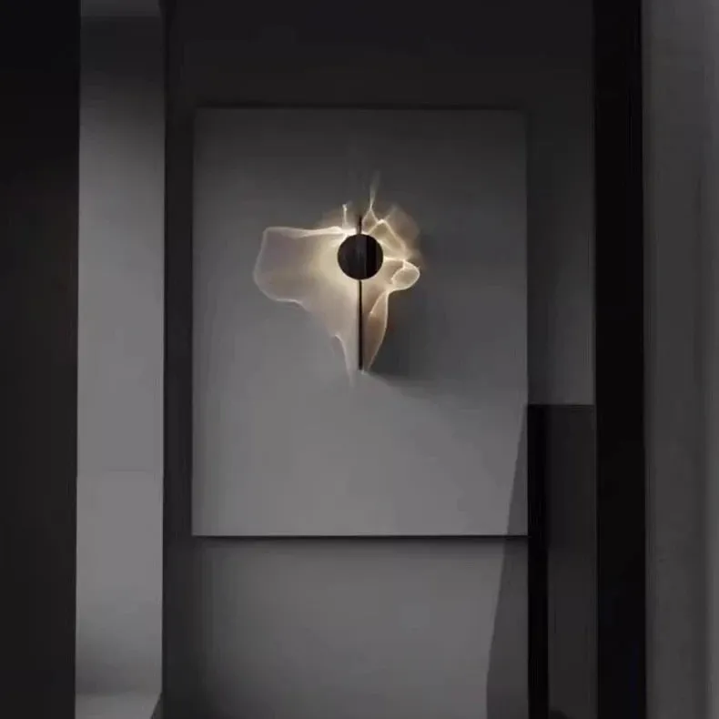 Creative Chrome Wall Lamp Stainless Steel Rotating Wall Lamp
